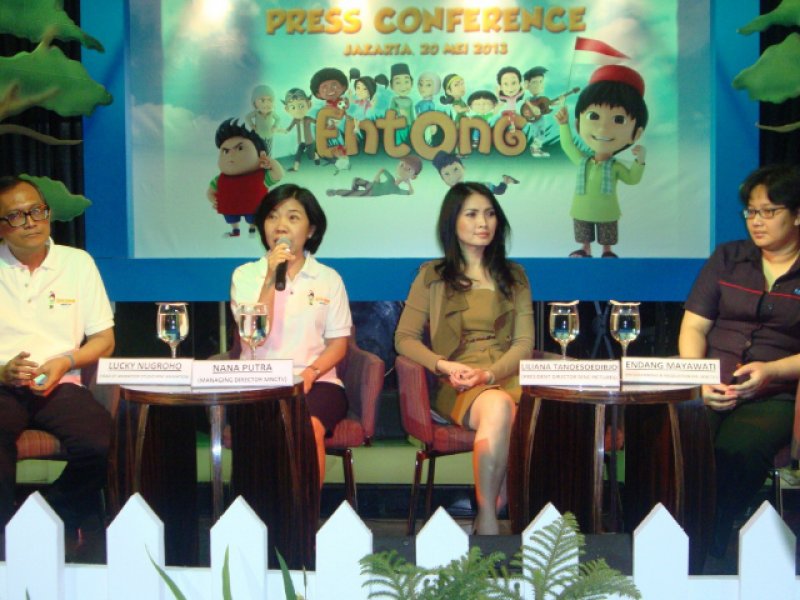 Press Conference Entong Animasi, May 20, 2013