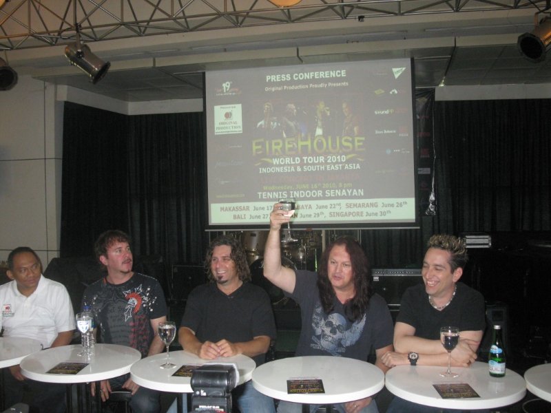 Firehouse World Tour 2010 at Airman Planet