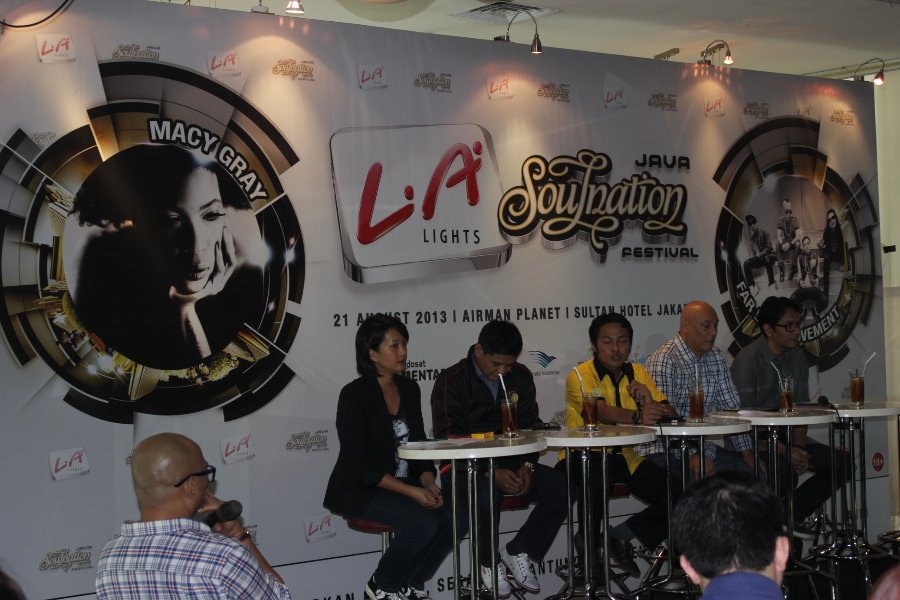 LA Lights Java Soulnation Festival (Press Conference)  August 21, 2013 